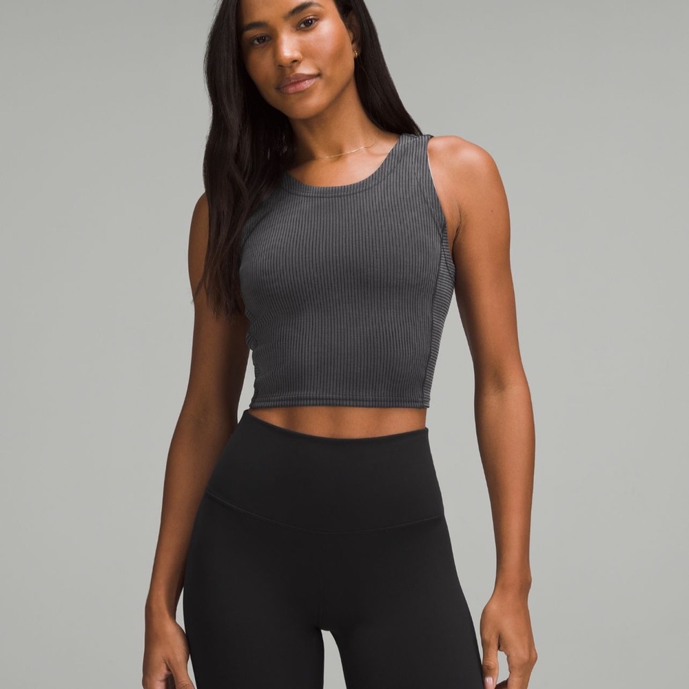 Lululemon Ribbed Softstreme Cropped Tank